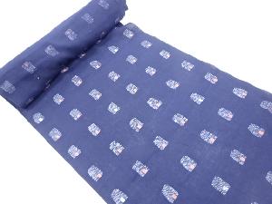 アンティーク　抽象模様織出し着物洗い張り